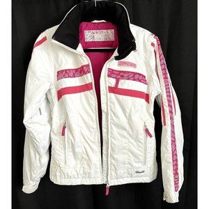 Spyder Women's Ski Jacket - White and Pink